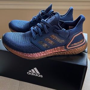 UltraBoost 20 Tech Indigo Coral